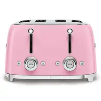 Smeg TSF03PKEU tostadora 6 4 rebanada(s) 2000 W Rosa
