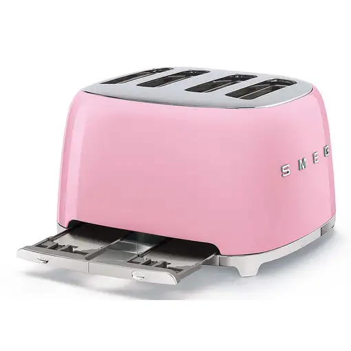 Smeg TSF03PKEU tostadora 6 4 rebanada(s) 2000 W Rosa