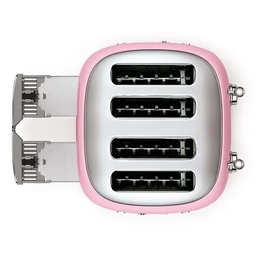 Smeg TSF03PKEU tostadora 6 4 rebanada(s) 2000 W Rosa