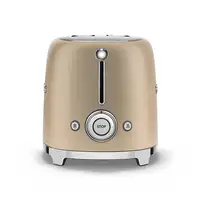 Smeg TSF01CHMEU tostadora 6 2 rebanada(s) 950 W Oro