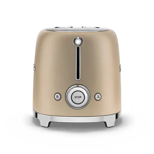 Smeg TSF01CHMEU tostadora 6 2 rebanada(s) 950 W Oro