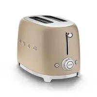 Smeg TSF01CHMEU tostadora 6 2 rebanada(s) 950 W Oro