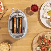 Cecotec Vintage 800 6 2 rebanada(s) 850 W Azul