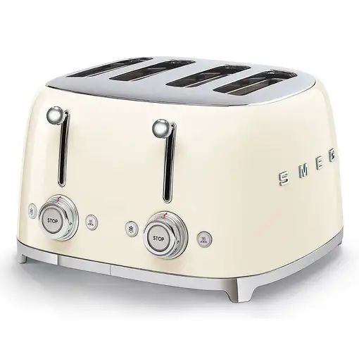 Smeg TSF03CREU tostadora 6 4 rebanada(s) 2000 W Crema de color