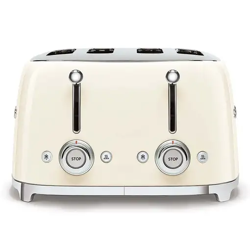 Smeg TSF03CREU tostadora 6 4 rebanada(s) 2000 W Crema de color