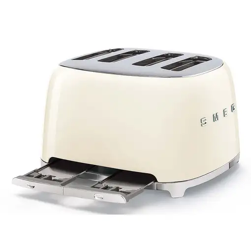 Smeg TSF03CREU tostadora 6 4 rebanada(s) 2000 W Crema de color