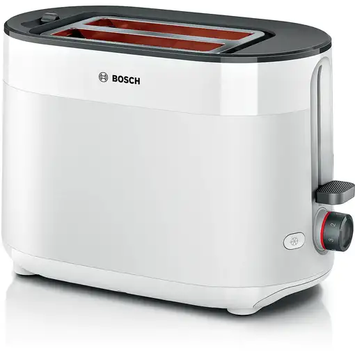 Bosch TAT2M121 tostadora 6 2 rebanada(s) 950 W Blanco