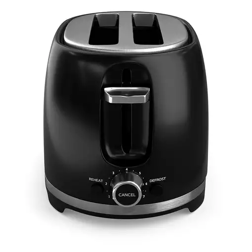 Tesla TS200BX tostadora 7 2 rebanada(s) 850 W Negro, Acero inoxidable