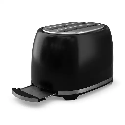 Tesla TS200BX tostadora 7 2 rebanada(s) 850 W Negro, Acero inoxidable