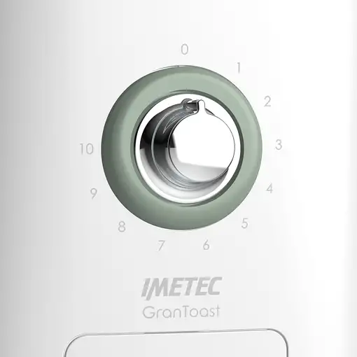 Imetec GranToast 10 2 rebanada(s) 600 W Verde, Blanco