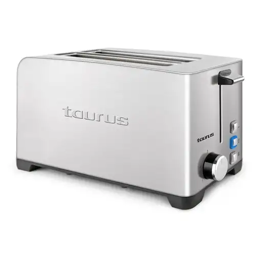 Taurus MyToast Duplo Legend 5 2 rebanada(s) 1400 W Acero inoxidable
