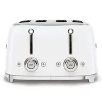 Smeg TSF03WHEU tostadora 6 4 rebanada(s) 2000 W Blanco