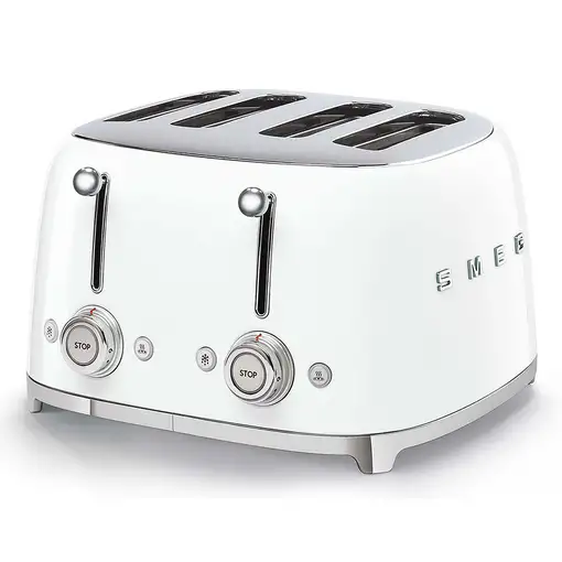 Smeg TSF03WHEU tostadora 6 4 rebanada(s) 2000 W Blanco