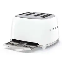 Smeg TSF03WHEU tostadora 6 4 rebanada(s) 2000 W Blanco
