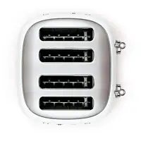 Smeg TSF03WHEU tostadora 6 4 rebanada(s) 2000 W Blanco