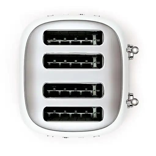 Smeg TSF03WHEU tostadora 6 4 rebanada(s) 2000 W Blanco
