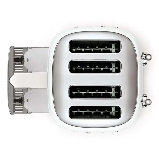 Smeg TSF03WHEU tostadora 6 4 rebanada(s) 2000 W Blanco