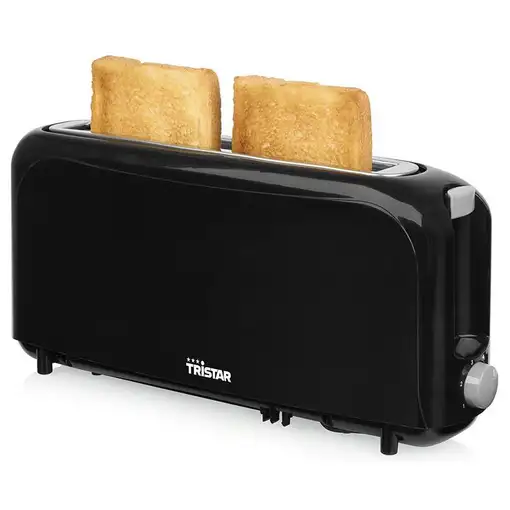 Tristar BR-1059PR tostadora 6 2 rebanada(s) 900 W Negro