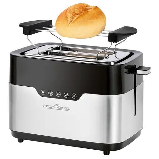 ProfiCook PC-TA 1170 7 2 rebanada(s) 920 W Negro, Acero inoxidable