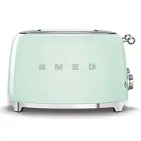 Smeg TSF03PGEU tostadora 6 4 rebanada(s) 2000 W Verde