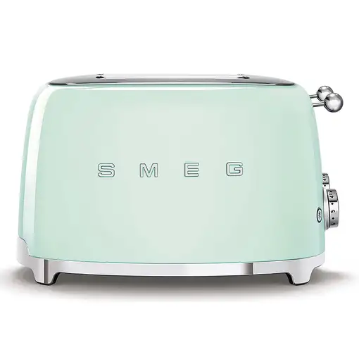 Smeg TSF03PGEU tostadora 6 4 rebanada(s) 2000 W Verde