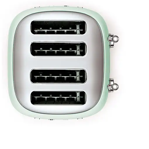 Smeg TSF03PGEU tostadora 6 4 rebanada(s) 2000 W Verde