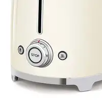 Smeg TSF02CREU tostadora 6 4 rebanada(s) 1500 W Crema de color