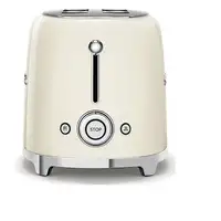 Smeg TSF02CREU tostadora 6 4 rebanada(s) 1500 W Crema de color