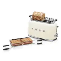 Smeg TSF02CREU tostadora 6 4 rebanada(s) 1500 W Crema de color