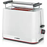 Bosch TAT3M121 tostadora 4 rebanada(s) 950 W Blanco