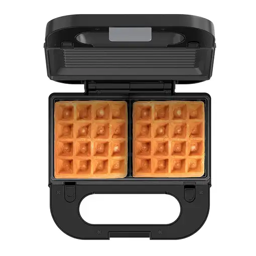 Solac S96804300 sandwichera 750 W Negro, Acero inoxidable