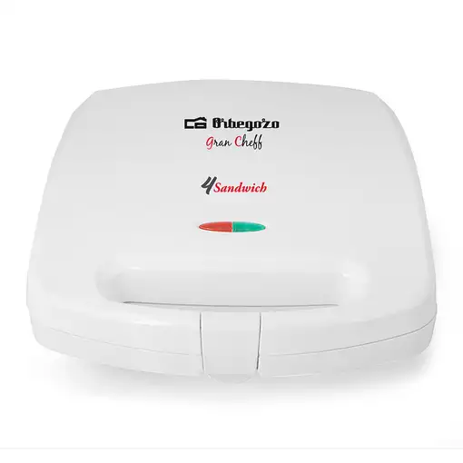 Orbegozo SW 7100 sandwichera 1500 W Blanco