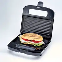 Ariete 1982 sandwichera 750 W Negro