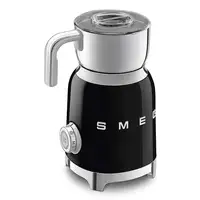 Smeg MFF11BLEU espumador o calentador de leche Automático Negro