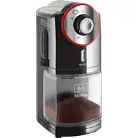 Melitta Molino 100 W Negro, Rojo, Acero inoxidable