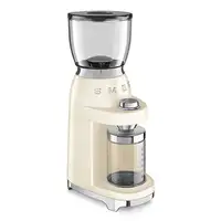 Smeg CGF11CREU molinillo de café 150 W Crema de color, Transparente