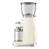 Smeg CGF11CREU molinillo de café 150 W Crema de color, Transparente