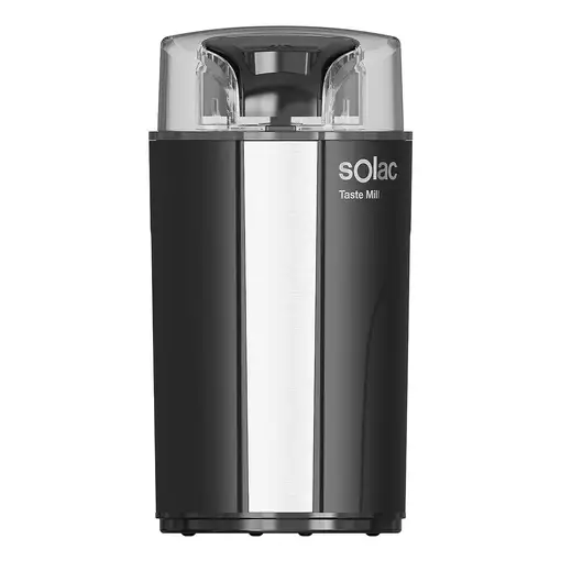 Solac S90800400 molinillo de café 200 W Negro, Acero inoxidable
