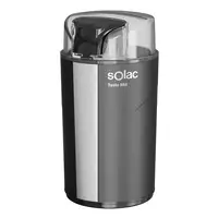 Solac S90800400 molinillo de café 200 W Negro, Acero inoxidable