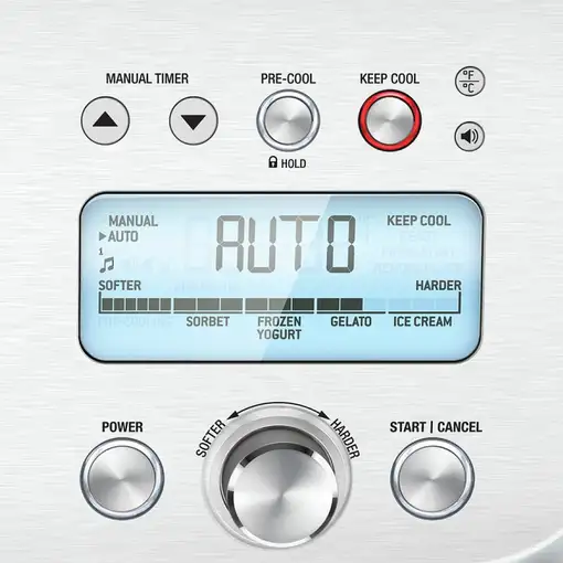 Sage the Smart Scoop 1 L 200 W Gris, Acero inoxidable