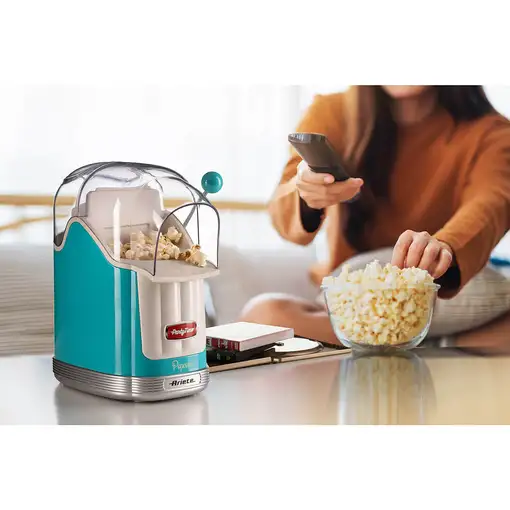 Ariete 2958/01 palomitas de maiz poppers Azul, Blanco 1100 W