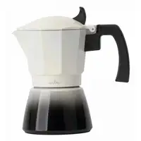 JATA HCAF2406 cafetera manual Cafetera italiana 0,3 L Negro, Blanco