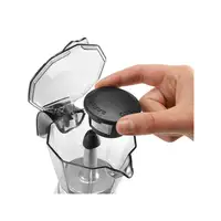 Cafeteras italianas Semi-automática Negro 4 cups EMKP 42.B DE’LONGHI