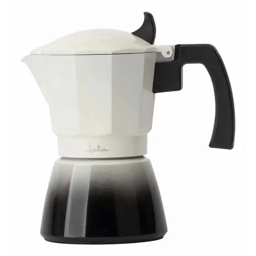 JATA HCAF2409 cafetera manual Cafetera italiana 0,45 L Negro, Blanco