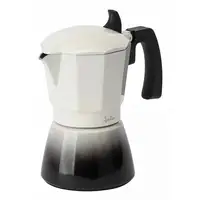JATA HCAF2409 cafetera manual Cafetera italiana 0,45 L Negro, Blanco
