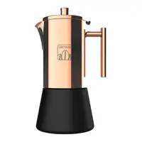Cecotec Moking 1000 Cafetera italiana 0,5 L Negro, Oro