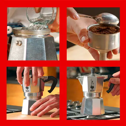 Cafeteras italianas Negro 9 cups 0001165 BIALETTI