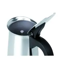 JATA Odin Cafetera italiana Negro, Acero inoxidable