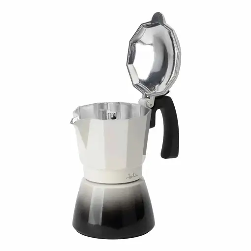 JATA HCAF2412 cafetera manual Cafetera italiana 0,7 L Negro, Blanco