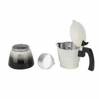 JATA HCAF2412 cafetera manual Cafetera italiana 0,7 L Negro, Blanco